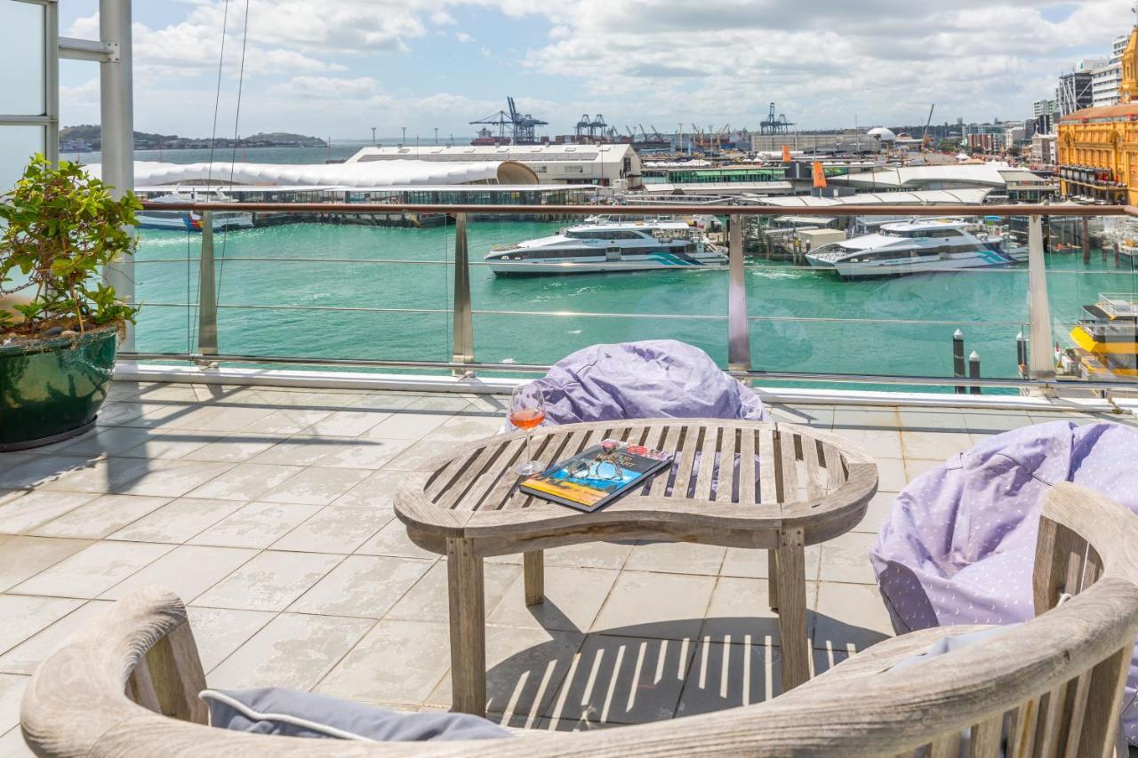 דירות אוקלנד Stunning Waterfront Location With Huge Balcony! מראה חיצוני תמונה