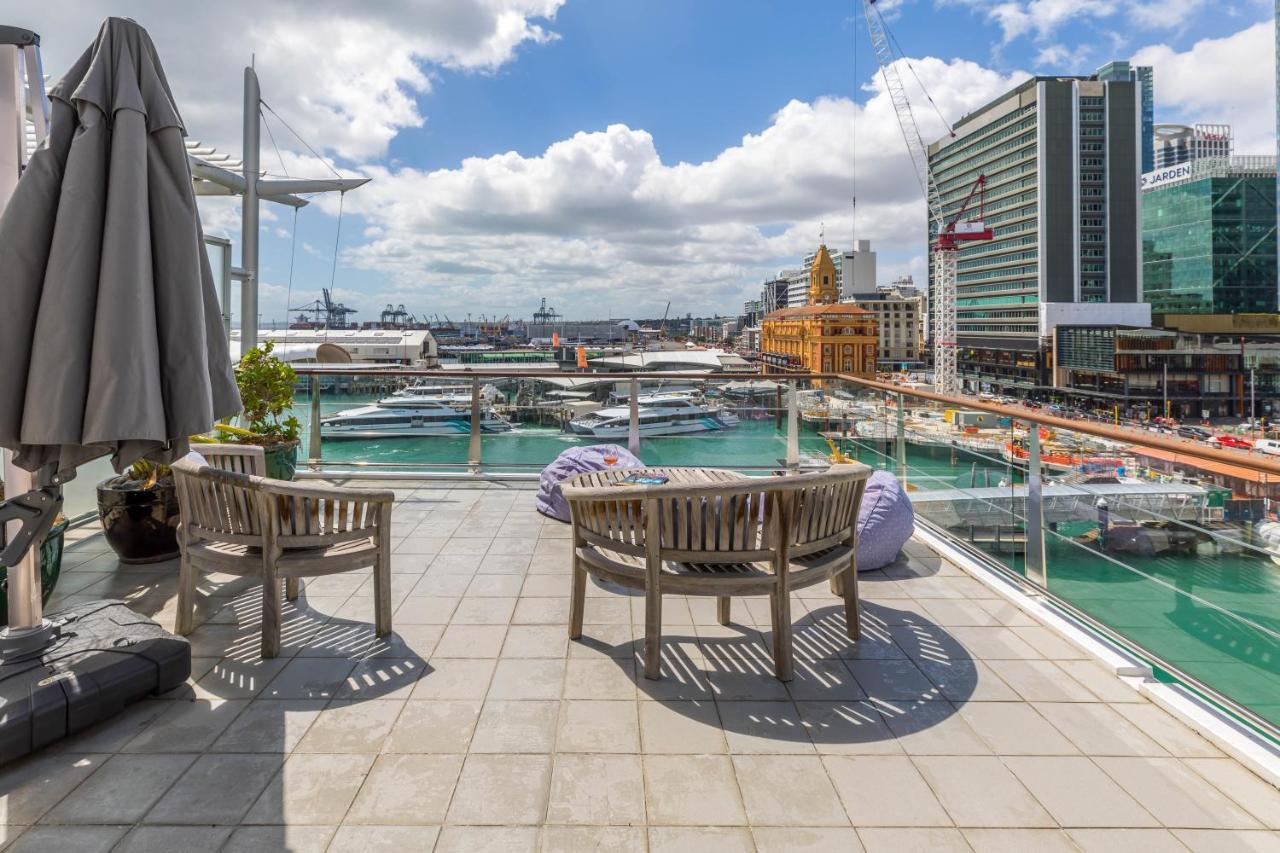 דירות אוקלנד Stunning Waterfront Location With Huge Balcony! מראה חיצוני תמונה